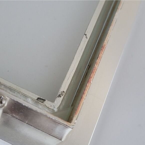 Vintage Photo Frame Silver Tone With Stand #1051 - Picture 14 of 14